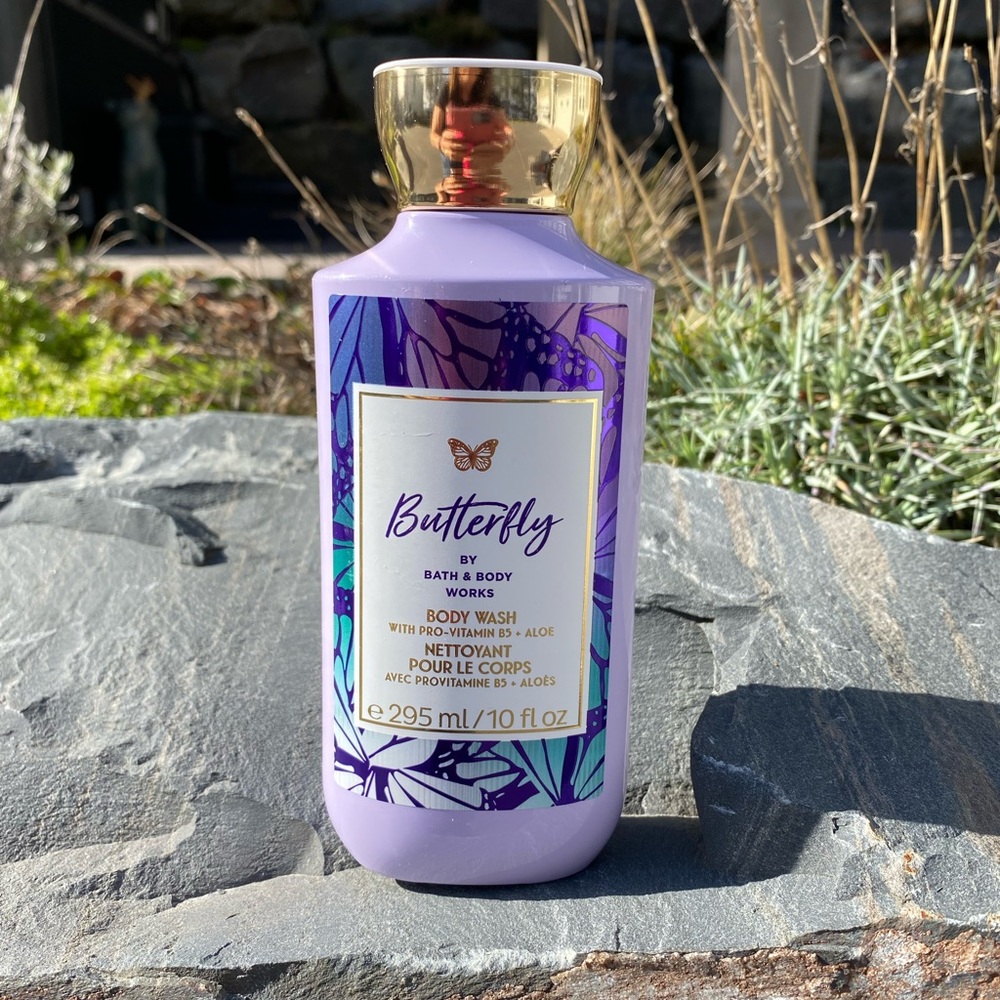 Butterfly 🦋 Butter Purple and Gold Body Wash with Luxurious Lather